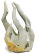 Natural stone garden sculpture depicting stylised birdsCondition ReportMeasurements approx. Height