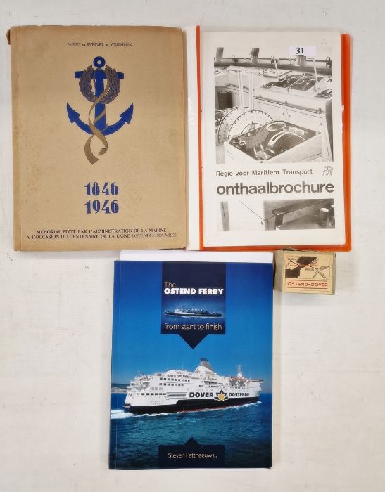 Belgium, boxed collection of Ostend-Dover postcards, souvenirs and ephemera in three plastic cases - Image 9 of 18