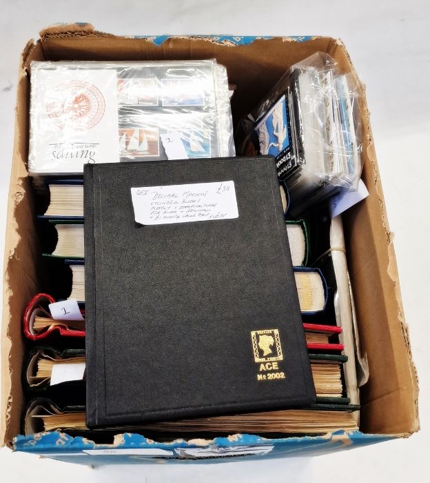 GB: with decimal face £120, large boxed accumulation of 3 large stamp albums, 3 large and 2 small - Image 4 of 6