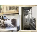 Various photographs of Cheltenham, various prints, 20th century postcards, reproduction prints in