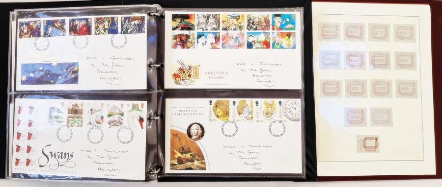 GB with face value of £260 plus box of QEII stamp and cover albums, including two 'Lidner' - Image 8 of 8