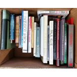 Three boxes of books relating to art and photography, to include:- Rewald, Sabine  "Paul Klee, the