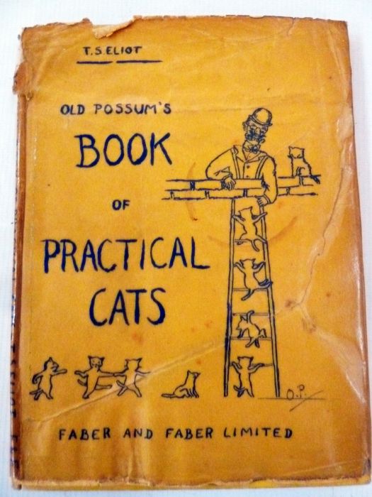 Eliot, T.S., signed material - " Old Possum's Book of Practical Cats"  Faber and Faber 12th - Image 2 of 25