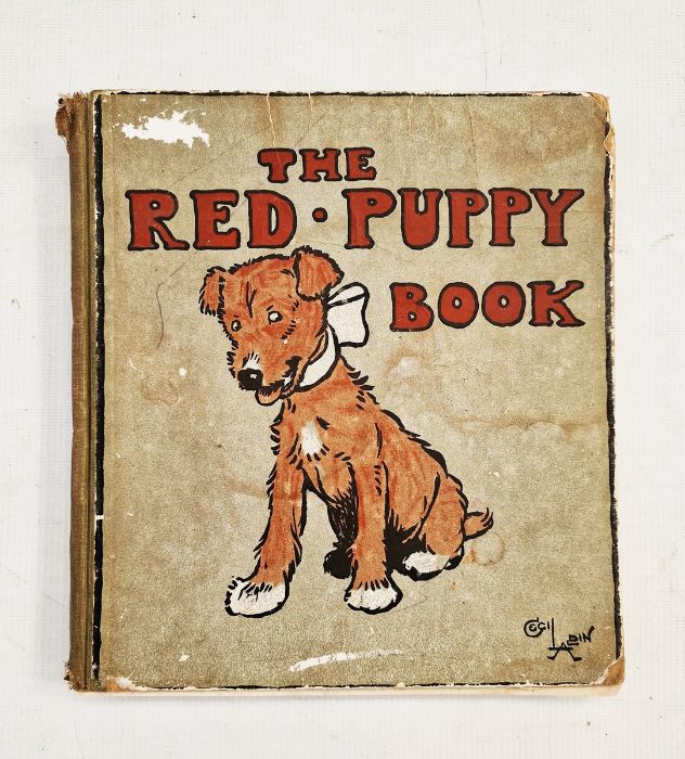 Aldin, Cecil "The Red Puppy Book" Henry Frowde & Hodder and Stoughton, col. plates on buff card, - Image 5 of 8
