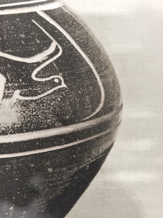 After Bernard Leach (1887-1979) Lithographic print  'Black Jar' printed at the Curwen Studios 1974 - Image 51 of 60