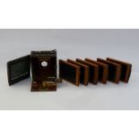 Rochester Optical Company Pony Premo No.5 folding camera with six slides