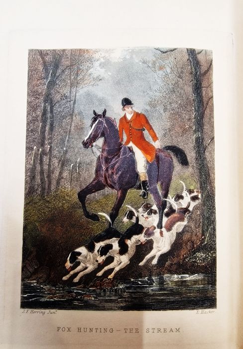 Assorted volumes relating to horses and hunting, to include:- Vyner, Robert T. "Notitia Venatica, - Image 19 of 31