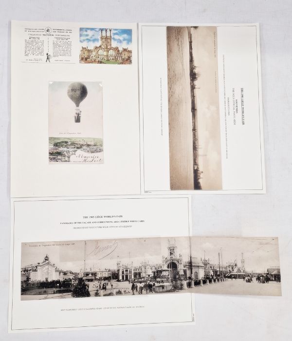 Belgium: Liege World Fair exposition 1905 construction and promotion collection in two large - Image 33 of 44
