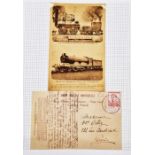 Belgium: over 50 postcards of historic engines of Belgian Railway from late 1800 to 1930's, mainly