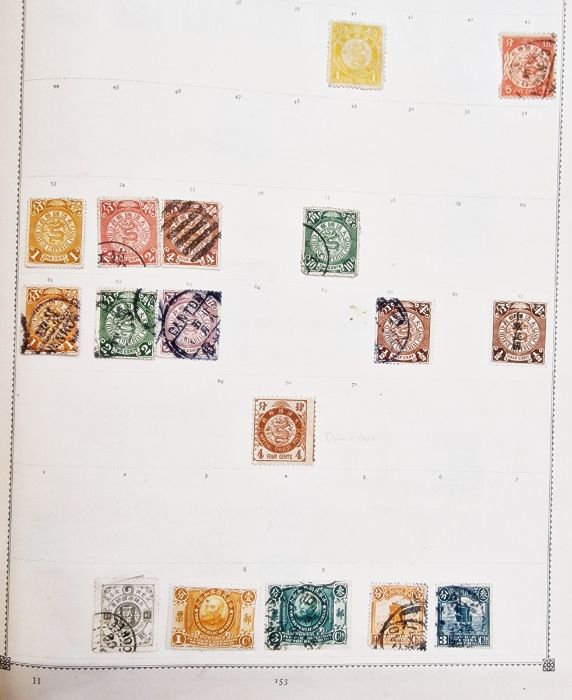 All world: large green half-morocco 1902 SG 'Century' stamp album of 540 pages with QV-KGV period - Image 23 of 28
