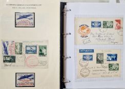 Belgium: Large ‘SAFE’ sleeved ring binder and other black folder full of Belgium-related postal