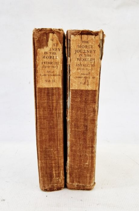 Cherry-Garrard, Apsley  "The Worst Journey in the World Antarctic 1910-1913" two vols, Constable and