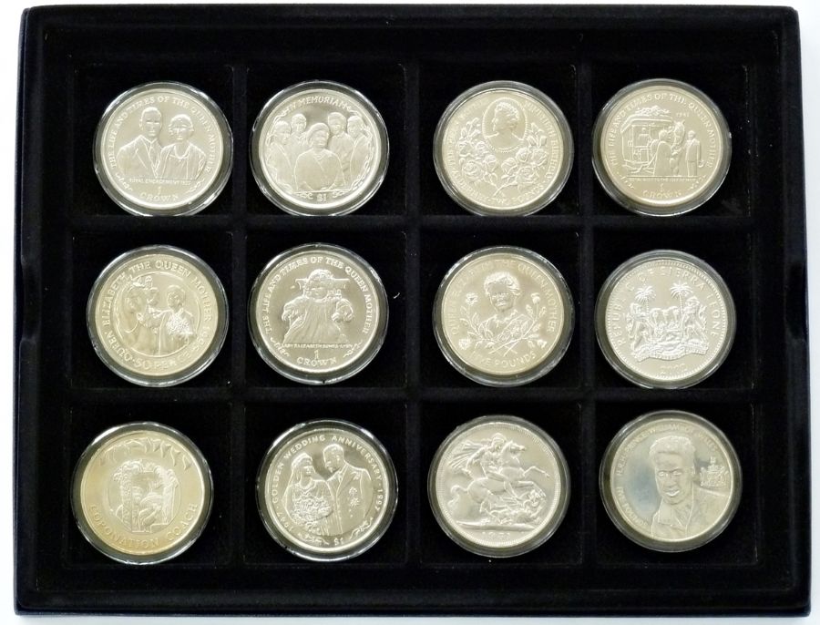 Three boxes of Westminster with commemorative crowns and one Victoria 1892, 56 in total - Image 5 of 6