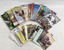 Four boxes of motorcycle interest magazines (4 boxes)