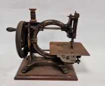 Late 19th century 'Shakespeare' sewing machine by the Royal Sewing Machine Company, Birmingham, on