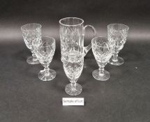 Part suite of Royal Doulton 'Georgian' glassware (26)