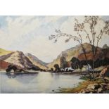 James Priddy (1916-1980)  Colour aquatint  "Grasmere", artist's proof, signed in pencil lower right,