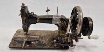 Late 19th century sewing machine by 'Frister & Rossman, Germany' (without base)