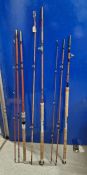 Edgar Sealey fishing rod and two others (3)