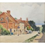 Collection of 19th and 20th century unframed watercolours, drawings, prints and posters