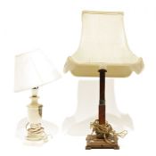 Two table lamps (2)