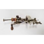 Miniature table clamp sewing machine by 'Moldacot' of Germany, no.1126184