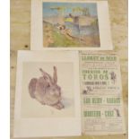 Assortment of pictures, prints and engravings to include landscape scenes of Oxford and Southampton,