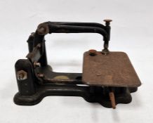 Mid 19th century 'Wheeler & Wilson, New York' sewing machine, 15cm