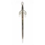 Replica sword "Tizona del Cid", the sword of Rodrigo Diaz de Vivar aka "El Cid". Simplified guard
