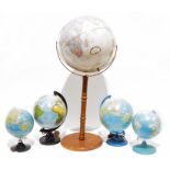 Large quantity of globes (10)