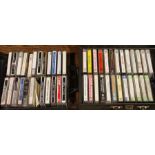 Quantity of cassette tapes to include Kate Bush, Hounds of Love, Greig, etc (5 cases)