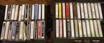 Quantity of cassette tapes to include Kate Bush, Hounds of Love, Greig, etc (5 cases)