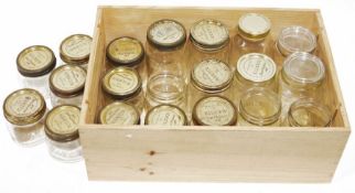 Quantity of Kilner glass storage jars