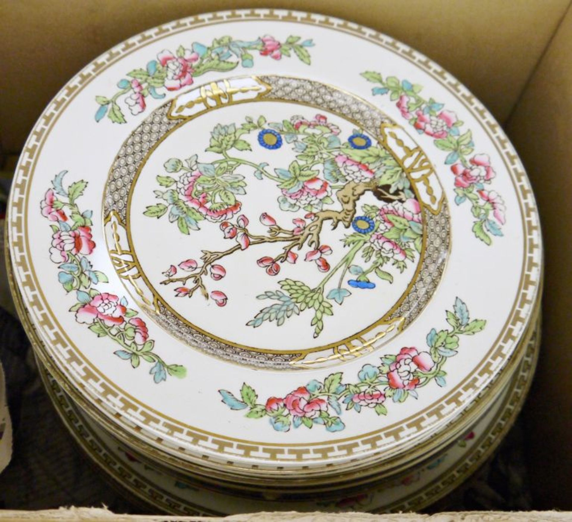 Quantity of Alfred Meakin 'India Tree' dinnerwares to include dinner plates, side plates, saucers, - Image 2 of 2