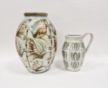 Glyn Colledge (1922-2000) for Denby 'Glynbourne' range large stoneware vase of ovoid form with