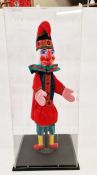 Stella Richards from Stuff and Nonsense Production Company contemporary Mr Punch with painted