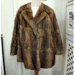 Four various vintage fur coats