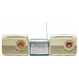 Three vintage radios to include a Nordmende transistor radio, a Bush transistor radio and another