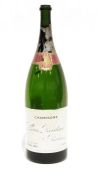 Champagne jeroboam Louis Roederer vintage 1967 extra dry empty bottle