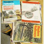 Quantity of assorted railway magazines