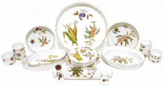 Royal Worcester 'Evesham' to include souffle dishes, flan dishes, pie dishes, ramekins,
