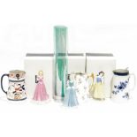 Three Royal Doulton Walt Disney showcase collection to include Sleeping Beauty, Cinderella and