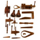 Collection of engineering machined parts, components, lathe tools and other items (2 boxes)