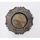 Early 20th century silver dish, Birmingham 1901, maker Sidney Thomas Steel, 14cm diameter, 2ozt,