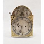 Late 18th century bracket clock movement by John Dwerrihouse, Berkeley Square, signed to dial and