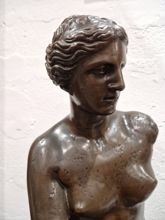 Bronze figure of the Venus De Milo, Barbedienne Foundry, 84cm highCondition ReportExtra photos - Image 4 of 23