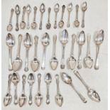 Quantity of assorted Swedish silver flatware, approximately 1.2kg