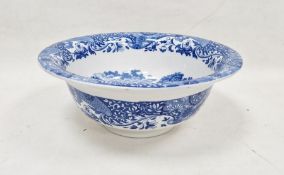 Copeland Spode pottery 'Italian' pattern wash basin, circa 1900, printed and pressed marks,