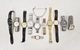 Assorted vintage wristwatches, to include a gentleman's Seiko 5 automatic, J W Benson quartz