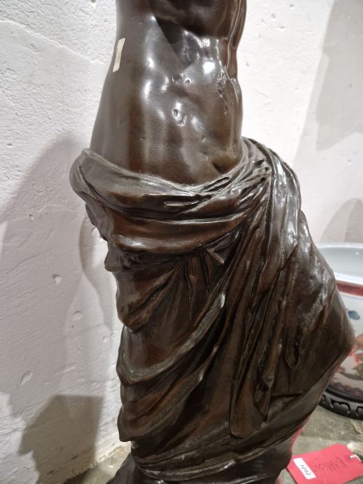 Bronze figure of the Venus De Milo, Barbedienne Foundry, 84cm highCondition ReportExtra photos - Image 13 of 23